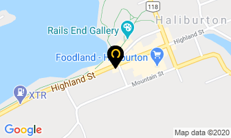 Haliburton County Echo in Haliburton map