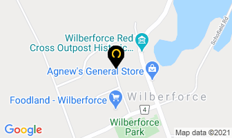 Haliburton County Public Library Wilberforce Branch in North Algona Wilberforce map