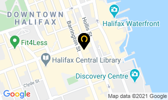 Halifax Circus in Halifax map