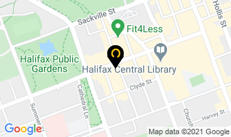 Halifax Esl School in Halifax map
