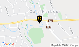 Halifax Regional Crematorium in Dartmouth map