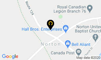 Hall Bros Enterprises Ltd in Norton map