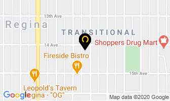 Hall Executive Suites in Regina map