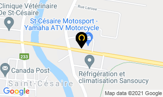 Halte 4 As in Saint-Césaire map