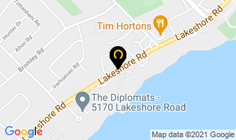 Halton Condo Corp 77 in Burlington map