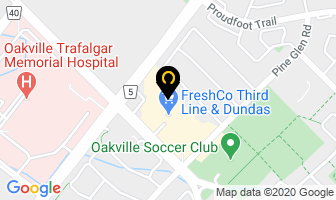 Halton Dragon Chinese Restaurant in Burlington map