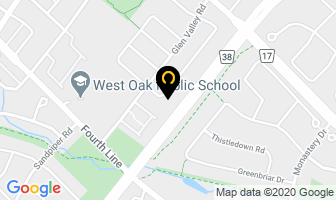 Halton Hills Flooring in Burlington map