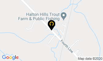 Halton Hills Trout Farm in Georgetown map