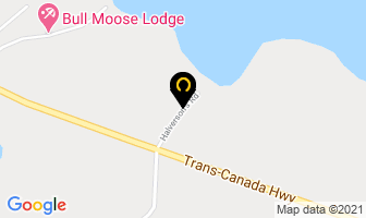 Halverson's in Sioux Narrows Nestor Falls map