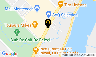 Hamel Anne in Beloeil map