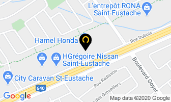 Hamel Honda in Lebel-sur-Quévillon map