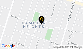 Hamilton Excavating And Landscaping in Hamilton map
