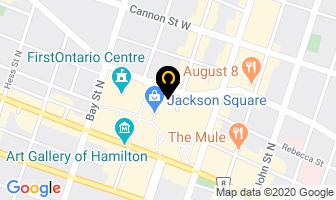 Hamilton Farmers' Market in Hamilton map