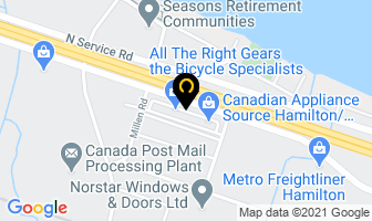 Hamilton Fitness Solutions in Hamilton map
