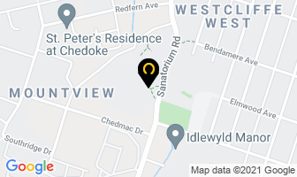 Hamilton Health Sciences in Hamilton map