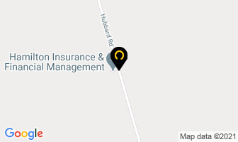 Hamilton Insurance Finacial Management in Brighton map