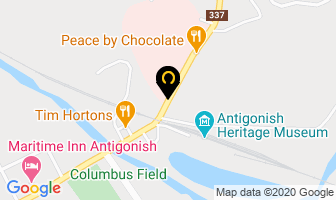 Hamilton John Dr in Antigonish map