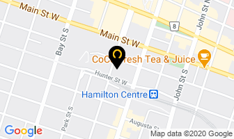 Hamilton Literacy Council in Hamilton map