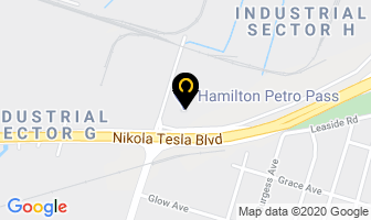 Hamilton Petro Pass in Hamilton map
