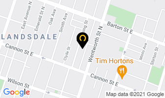 Hamilton Plumbing Supply Ltd in Hamilton map