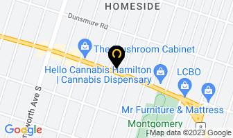 Hamilton Sign Company in Hamilton map