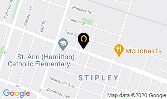Hamilton Sportswear in Hamilton map