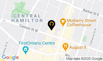Hamilton Theatre Inc Box Office in Hamilton map