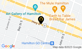Hamish Hunter Stonemason Inc in Hamilton map