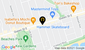 Hammer Skateboard in Orillia map