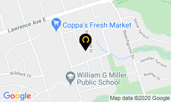 Hammersmith Contracting in Orillia map