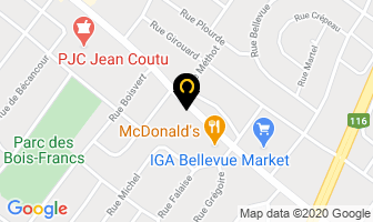 H&r Block in Victoriaville map