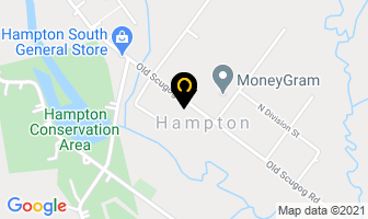 Hampton Community Hall in Southampton map