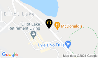 Hampton Inn Elliot Lake in Elliot Lake map