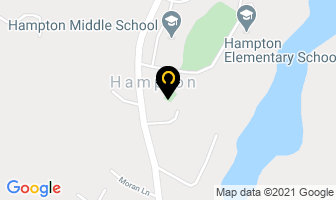 Hampton Minor Hockey Association in Port Perry map