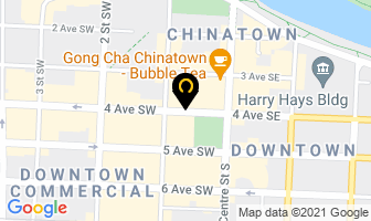 Hamzat Thomas Media Inc in Calgary map