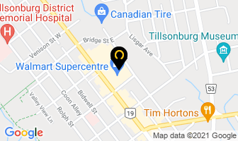 Handmaiden in Tillsonburg map