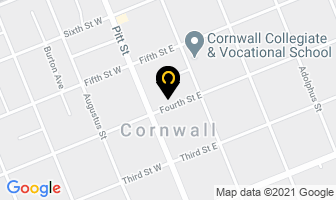 Hands On Health Massage Therapy Centre in Cornwall map