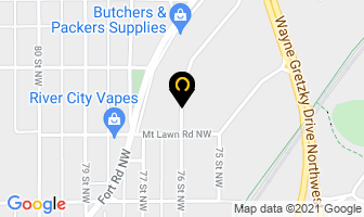Handy Hose Repair Edmonton in Edmonton map