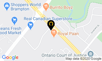 Hanh Wellness Spa & Salon in Brampton map