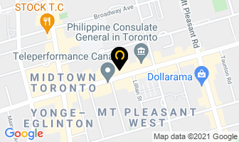 Hanick A N Dr in Orillia map