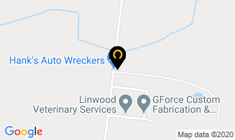 Hank's Auto Wreckers in Thurso map