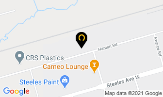 Hanlan Automotive Parts in Vaughan map