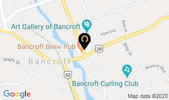 Hannah Lithographers Inc in Bancroft map