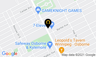 Hannah's Dress Maker in Winnipeg map