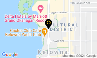 Hanna's Lounge & Grill in Kelowna map