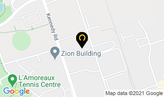 Hanson Building Supply in Orillia map