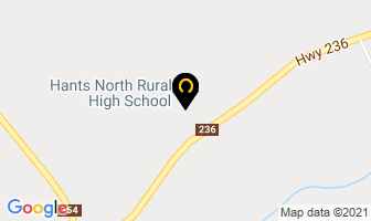 Hants North Rural High School in Kennetcook map