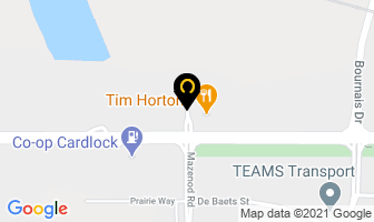 Happy Camper R V Service in Winnipeg map