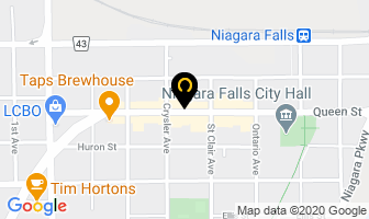 Happy Feet Dance in Niagara Falls map