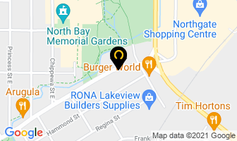 Happy Jack's Dry Cleaning Centre in North Bay map